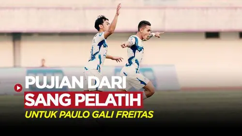 VIDEO: Tampil Mengesankan, Paulo Gali Freitas Dapat Pujian dari Pelatih PSIS Semarang