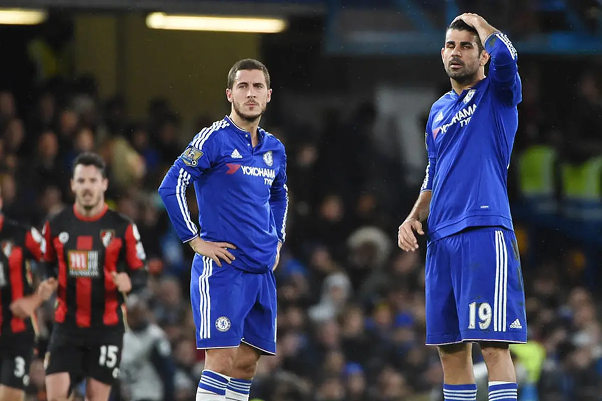 Eden Hazard & Diego Costa