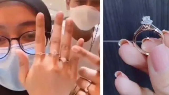 Model Cincin Tunangan Seleb dan Artis, Cocok untuk Acara Spesial di Tahun 2024