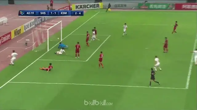 Berita video penyelamatan luar biasa kiper Kashima Antlers saat menghadapi Shanghai SIPG di Liga Champions Asia 2018. This video presented by BallBall.
