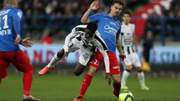 Blaugrana pun semakin kepincut dengan kemampuan Ousmane Dembele setelah tampil impresif bersama Rennes pada musim 2015-2016. (AFP/Charly Triballeau)