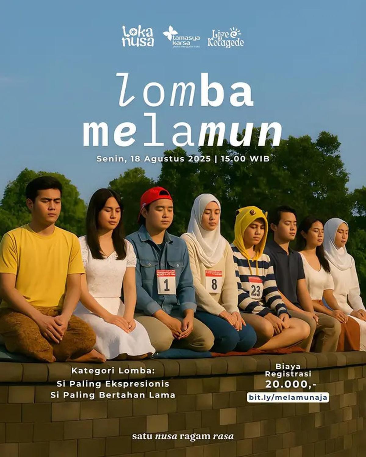 Lomba Melamun di Yogyakarta, Cara Unik dan Santai Merayakan HUT ke-80 RI