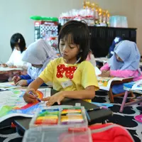 Komunitas Teman Main bantu kurangi frekuensi bermain gadget pada anak. (Sumber foto: Adrian Putra/FIMELA.com)