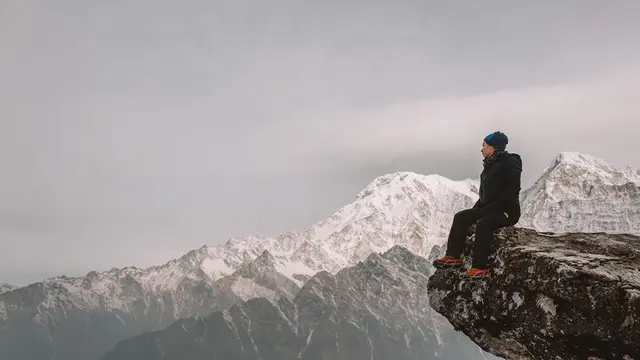 Potret perjuangan Nikita Willy mencapai Annapurna, Himalaya, Nepal