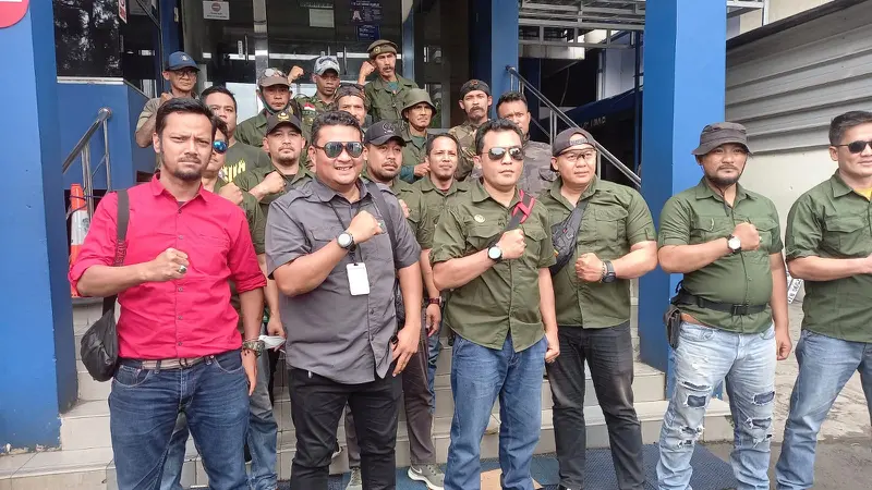 Angga Satria bersama Organisasi Masyarakat (Ormas) Budaya Kasundaan Barisan Benteng Raya Padjajara