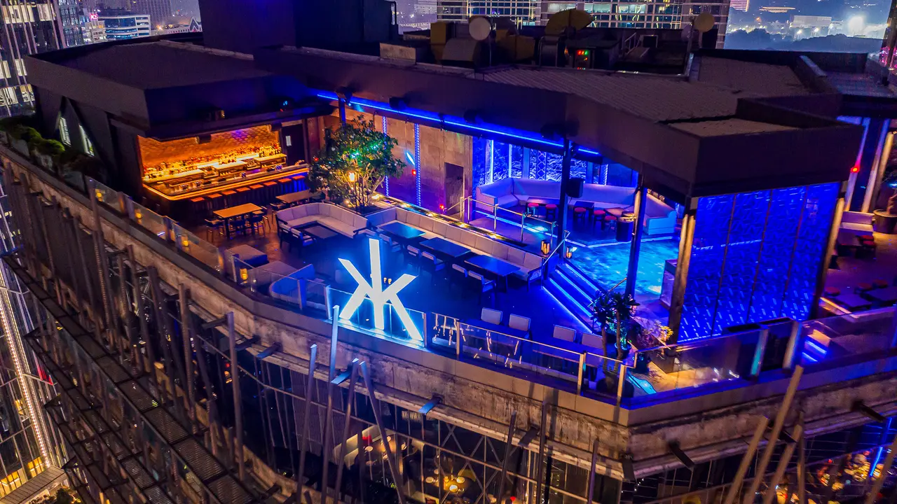 Malam tahun baru di Hakkasan Jakarta