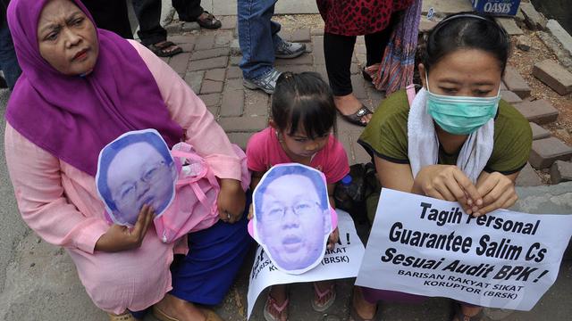 Massa Geruduk KPK, Tuntut Penuntasan Kasus BLBI