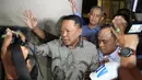 Mantan Jaksa Agung Muda Bidang Tindak Pidana Khusus (Jampidsus) Febrie Adriansyah, saat dibawa ke mobil tahanan untuk  ditahan di rutan KPK di  Gedung Kejagung, Jakarta, Jumat (24/07/2026). (KLY/ Arie Basuki)