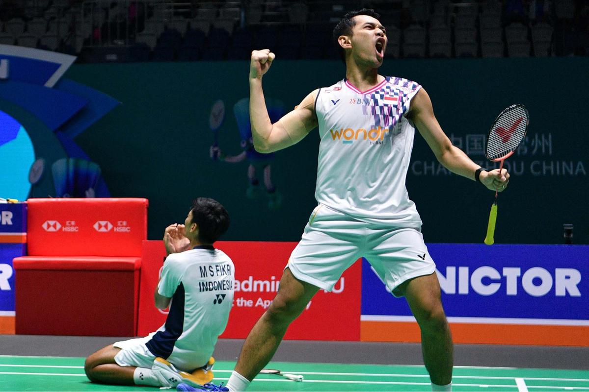 FOTO: Fajar/Fikri Persembahkan Satu-Satunya Gelar untuk Indonesia di China Open 2025