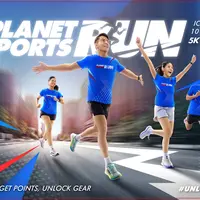Poster pendaftaran perlombaan lari bertajuk "Planet Spot Run" (Foto: Dokumen/Planet Sport Asia)