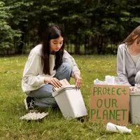 Salah satu cara untuk menjaga bumi bisa dengan menerapkan green living dalam sehari-hari. (Foto/dok: Freepik)