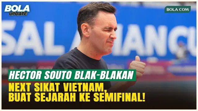 Komentar Hector Souto usai Bawa Timnas Futsal Indonesia Lolos ke Perempat Final Piala Asia 2026