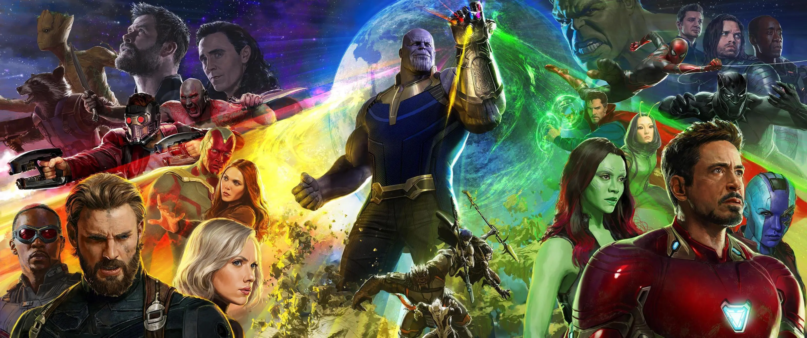 Poster resmi Avengers: Infinity War. (Marvel)