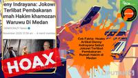 Cek Fakta: Hoaks Artikel Denny Indrayana Sebut Mantan Presiden Jokowi Terlibat Pembakaran Rumah Hakim di Medan