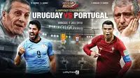 Prediksi Uruguay Vs Portugal (Liputan6.com/Trie yas)