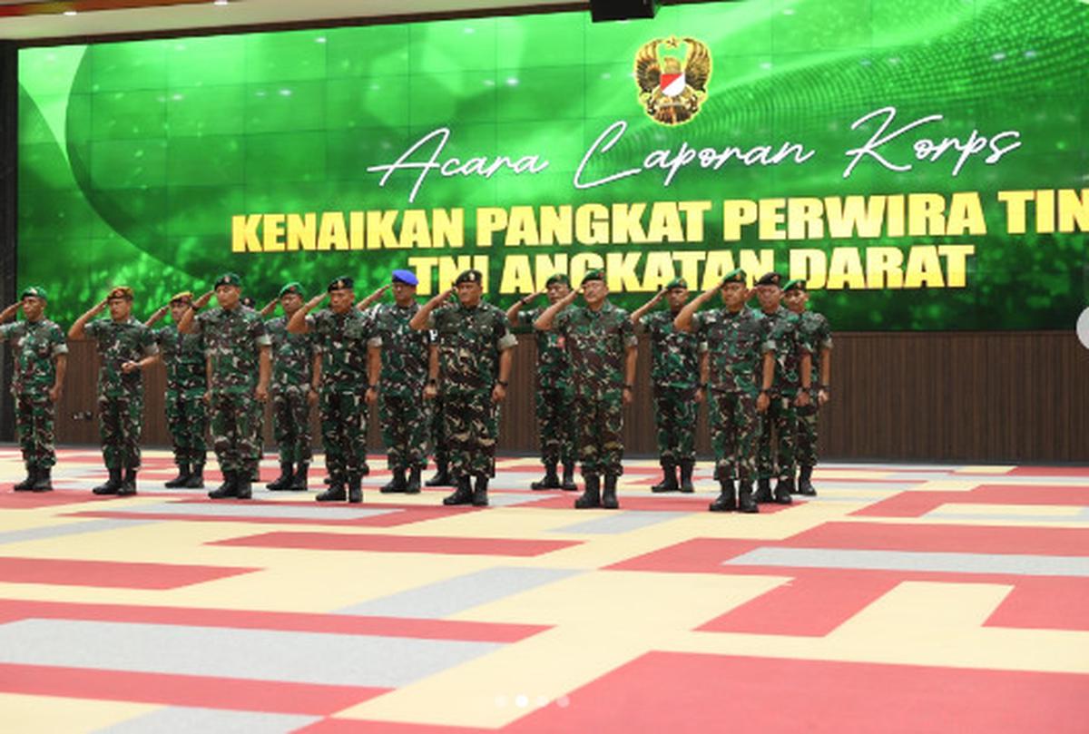 Letjen Mohammad Fadjar Naik Pangkat