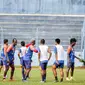 Arema Cronus saat latihan (Faizal Fanani/Liputan6.com)