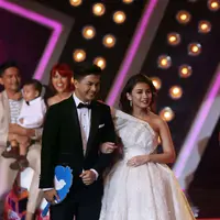 Chelsea Olivia mendapat telpon untuk menjalani syuting di pagi hari. Karena terburu-buru, ia pergi langsung mengunci kamarnya. (Nurwahyunan/Bintang.com)