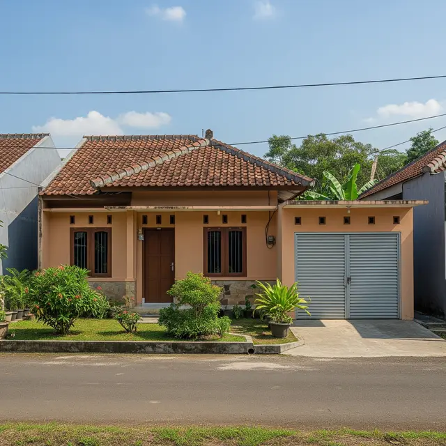 9 Model Rumah Sederhana Ukuran 7x12, Hunian dengan Desain Ideal