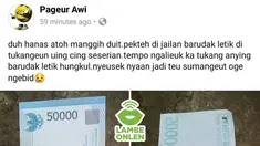 Nyesek nya kerasa sampe sini (Source : instagram.com/lambeonlen)