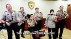 Polisi berdendang 'Sayang' ala Via Vallen untuk mensosialisasikan para calon Polisi menolak suap rekrut