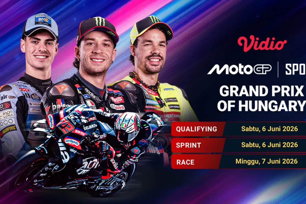 Jadwal MotoGP 2026 Grand Prix of Hungary