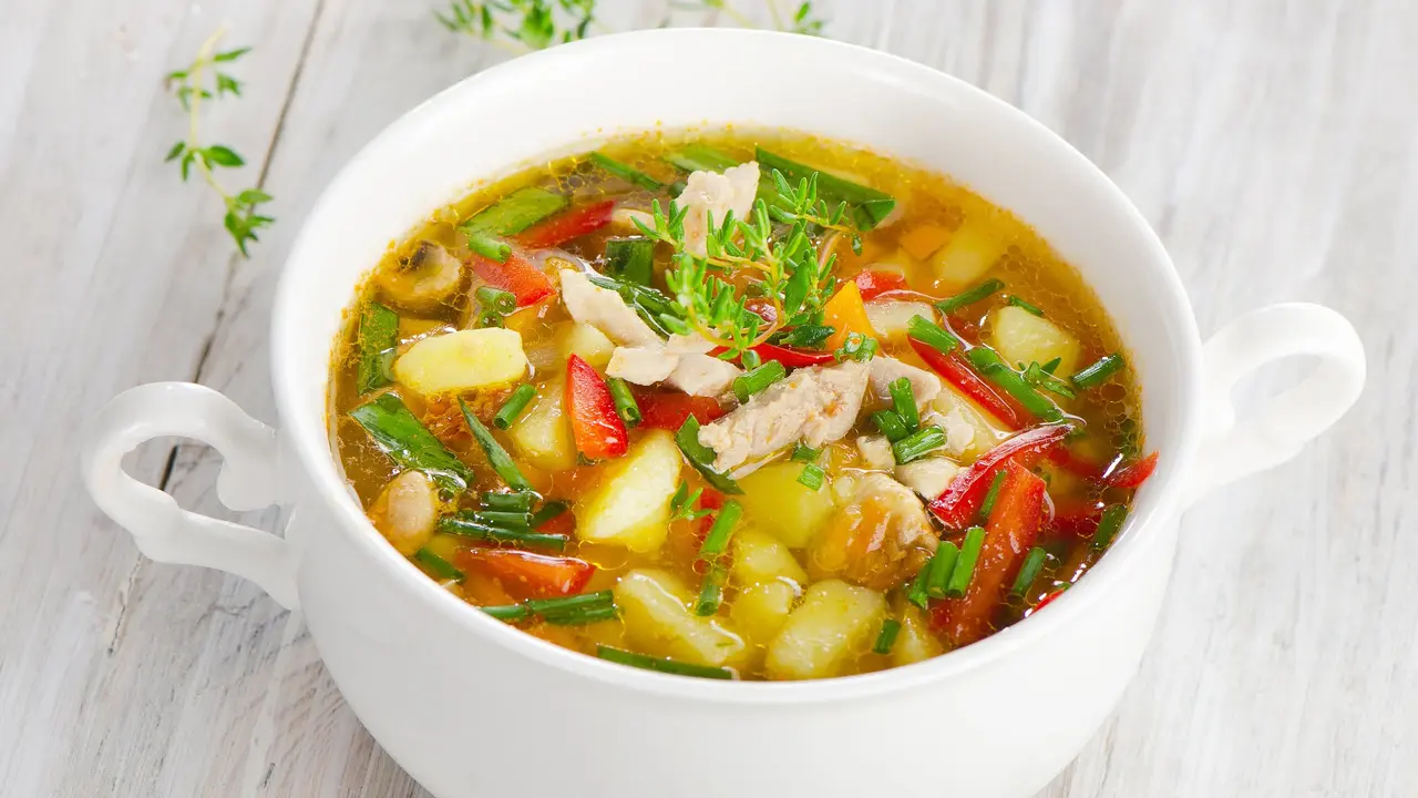 sup ayam sayur