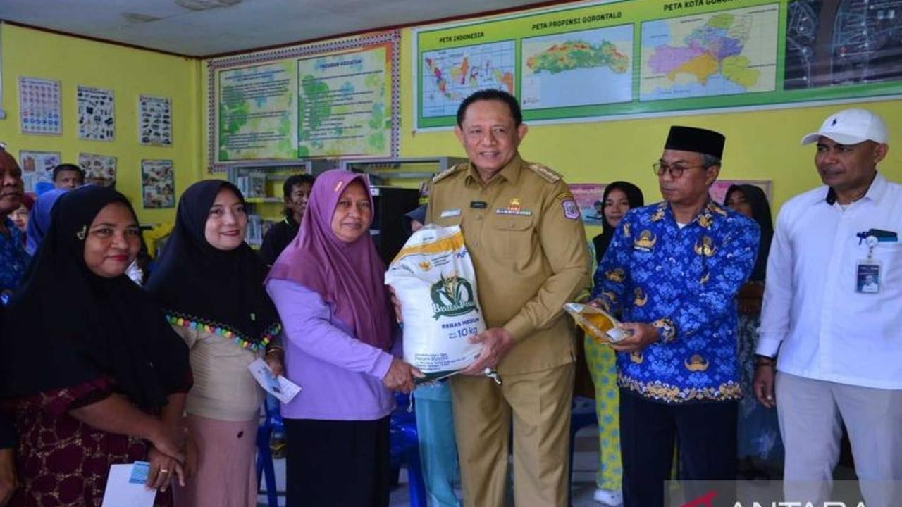 Gubernur Gorontalo Pastikan Penyaluran Bantuan Pangan Tepat Sasaran di Wilayahnya