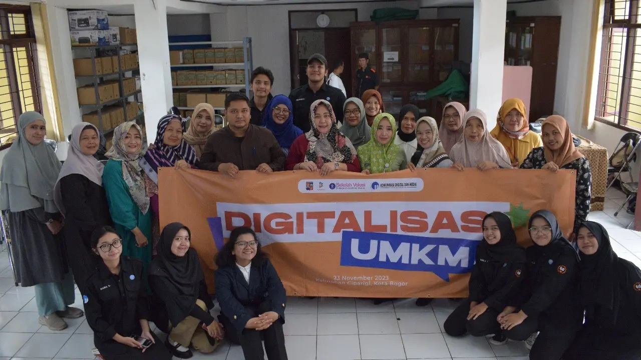 Mahasiswi IPB University buat pelatihan digital untuk UMKM