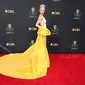 Anya Taylor-Joy menghadiri Primetime Emmy Awards ke-73 di L.A. LIVE pada 19 September 2021 di Los Angeles, California. (RICH FURY / GETTY IMAGES NORTH AMERICA / GETTY IMAGES VIA AFP)