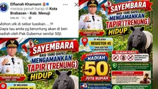 Sayembara Tangkap Tapir Hidup, Hadiah Rp 50 Juta