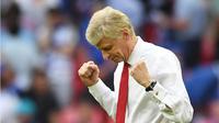 Arsene Wenger - Pria asal Prancis ini merupakan salah satu pelatih sukses di masanya. Pencapaian gemilang bersama Arsenal bisa menjadi pertimbangan Timnas Jerman untuk memakai jasanya. (EPA/Andy Rain)
