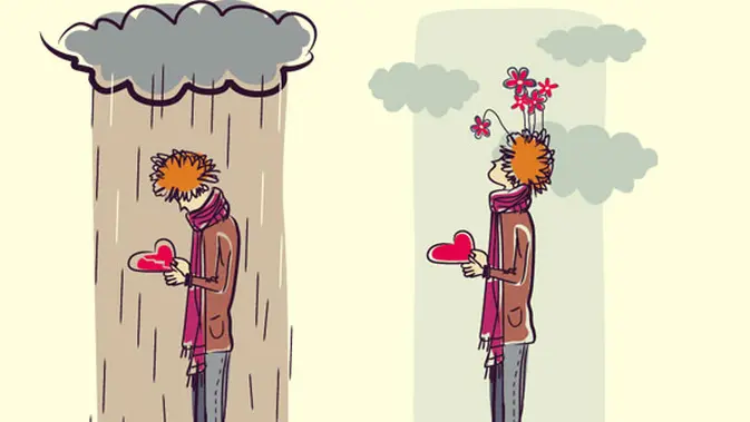 Gambar Ilustrasi Patah Hati Dramatoon Com