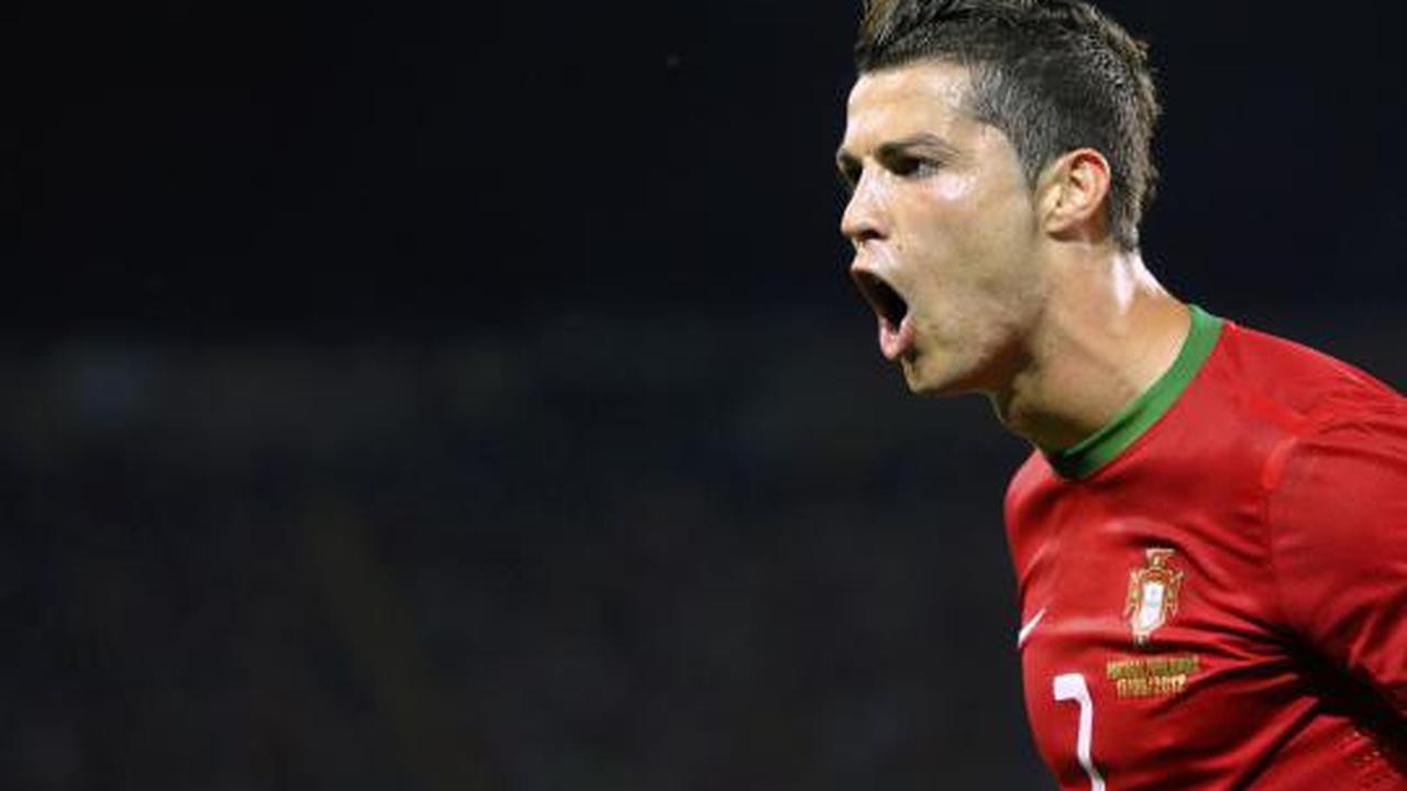 Ekspresi CR7 di lapangan hijau