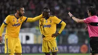 Blaise Matuidi mendapat hinaan berbau rasialisme dalam laga Juventus kontra Cagliari. (doc. Juventus)
