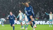PSG sejatinya sempat tertinggal dua gol lebih dulu lewat aksi Jack Grealish dan Erling Haaland. Namun, PSG bangkit lewat gol Ousmane Dembele, Bradley Barcola, Joao Neves, dan Goncalo Ramos. (AP Photo/Michel Euler)