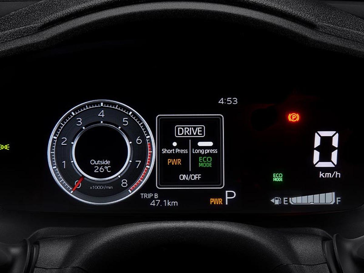 Speedometer digital di Toyota Vios terbaru