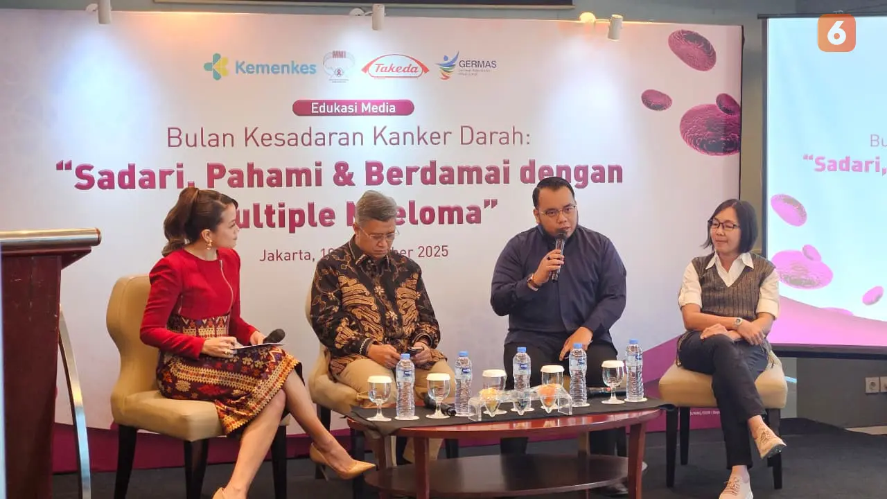 Deteksi dini multiple myeloma penting untuk tingkatkan kesintasan pasien. Dukungan keluarga, komunitas, dan akses pengobatan jadi kunci agar penyintas bisa hidup lebih baik dan produktif. (Foto: Aditya Eka Prawira/Liputan6.com)