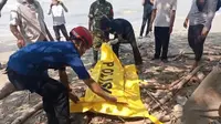 Mayat Misterius Tinggal Kulit dan Kerangka Ditemukan di Pantai Lampung Selatan