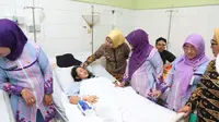 Bupati Serang Ratu Tatu Chasanah mengunjungi Rumah Sakit Drajat Prawiranegara (RSDP) Serang. (Istimewa)