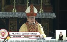 Pesan Mendalam Uskup Agung Jakarta Kardinal Ignatius Suharyo Saat Khotbah Misa Natal