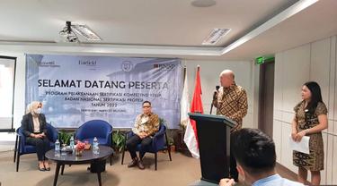 Badan Nasional Sertifikasi Profesi (BNSP) terus melakukan upaya untuk meningkatkan kualitas dan daya saing sumber daya manusia (SDM) Indonesia sesuai dengan program pemerintah melalui program Sertifikasi Kompetensi (Istimewa)