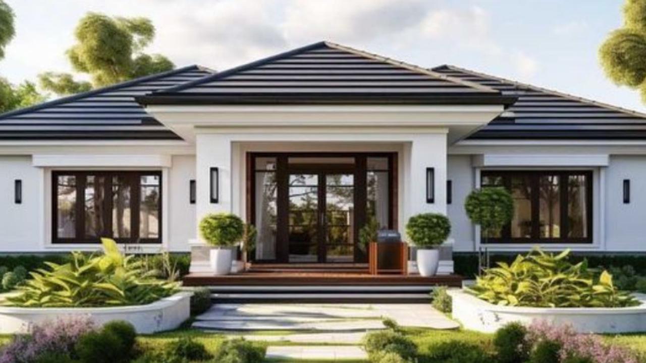 Model Rumah Modern Antik 1 Lantai yang Punya Kesan Keren Plus Nostalgik