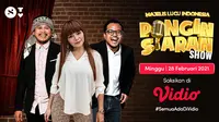 Program Pingin Siaran Show Tretan Muslim dan Coki Pardede akan tayang eksklusif di kanal Samara TV yang ada di platform Vidio. (Dok. Vidio)