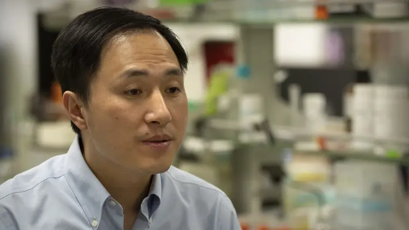 Peneliti He Jiankui yang rekayasa gen bayi.