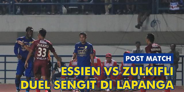 VIDEO: Duel Menegangkan Michael Essien Vs Zulkifli Syukur
