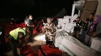 Mensos Risma memastikan penyaluran logistik untuk korban gempa Cianjur