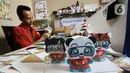 Model kertas berbagai model ini dijual dengan harga yang bervariasi. (Liputan6.com/Angga Yuniar)