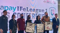 IFeLeague 1 2022 rencananya akan digelar pada September 2022 dan diikuti 12 tim dari Indonesia. (Bola.com/Zulfirdaus Harahap)