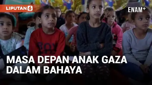 VIDEO: Perang Merenggut Masa Depan Pendidikan Anak-Anak Gaza